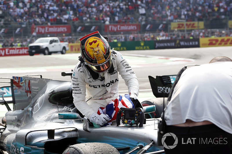 Campeón del Mundo 2017 Lewis Hamilton, Mercedes AMG F1