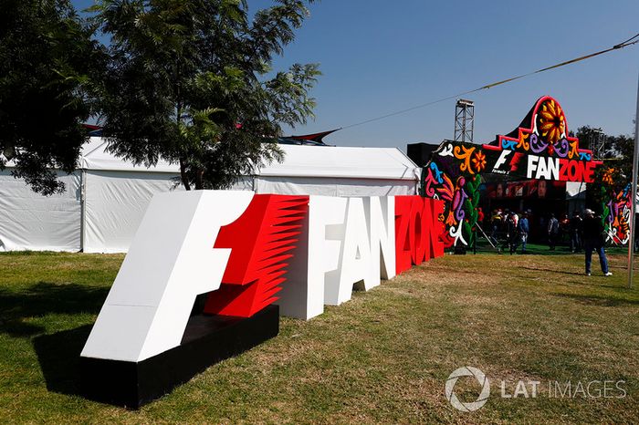 La entrada de la F1 Fanzone