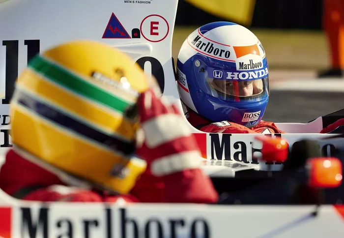 Matt Mella as Alain Prost in Senna