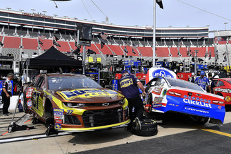 Chris Buescher, JTG Daugherty Racing, Chevrolet Camaro Bush's Beans and A.J. Allmendinger, JTG Daugherty Racing, Chevrolet Camaro Kroger ClickList