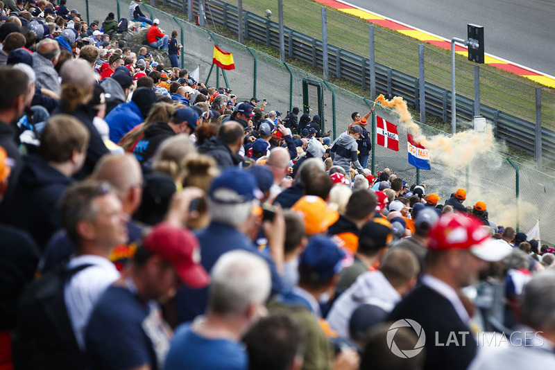 A Belga Nagydíj rajongói - F1 2018