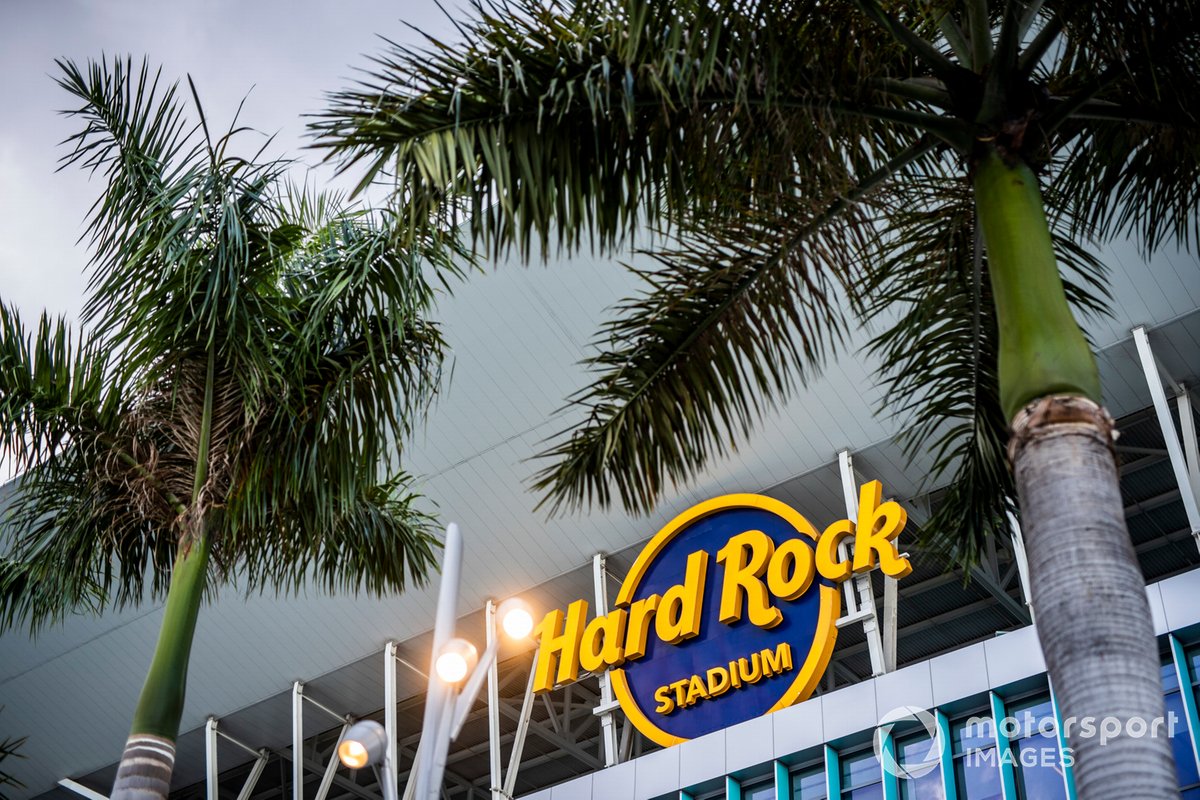 Lo stadio Hard Rock di Miami base del GP di F1