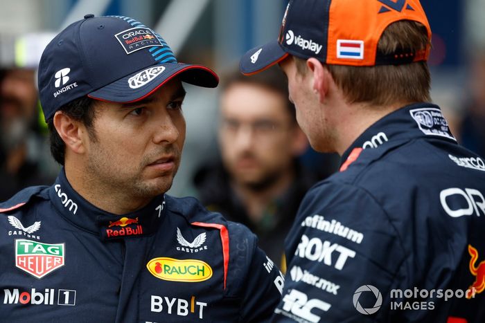 Sergio Pérez, Red Bull Racing, pole man Max Verstappen, Red Bull Racing