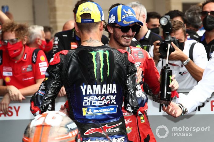 Ganador de  la pole position Francesco Bagnaia, Ducati Team