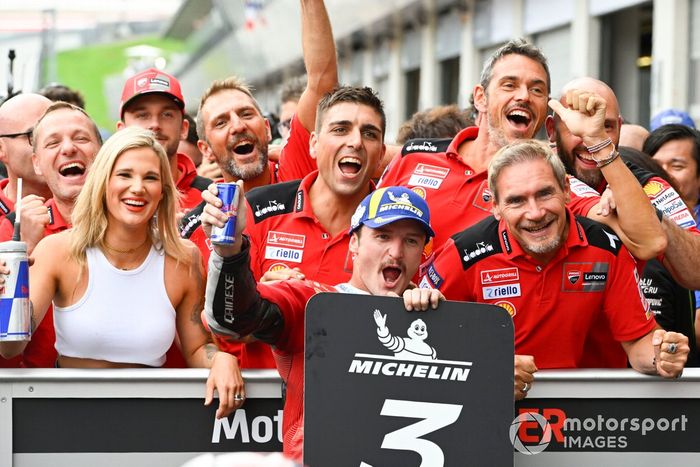 Tercer lugar Jack Miller, Ducati Team