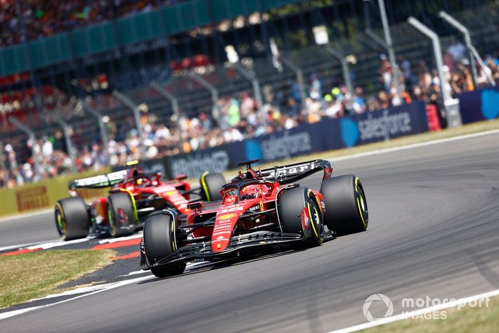 Charles Leclerc, Ferrari SF-23, Carlos Sainz, Ferrari SF-23