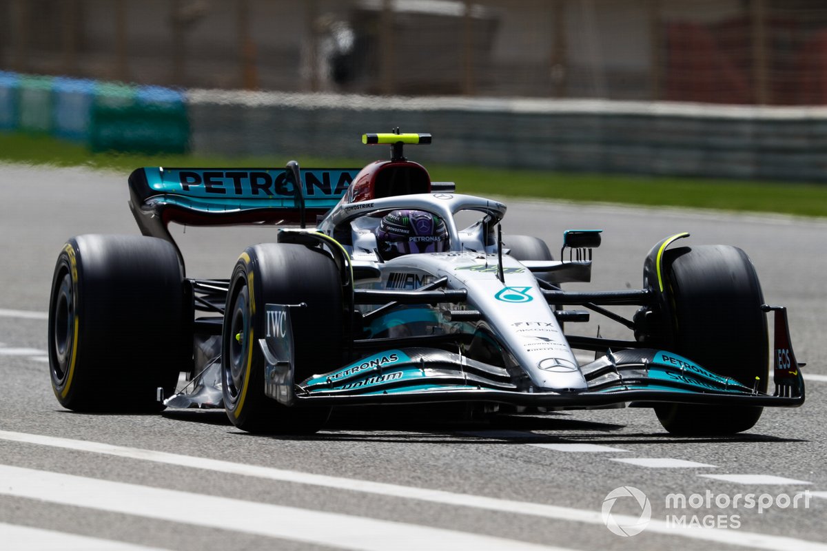"Yarın yarış olsa Ferrari muhtemelen 1-2 olurdu" 1 Formula 1 Haberleri - F1 Puan Durumu Lewis Hamilton, Mercedes W13