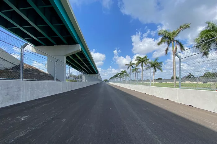 Het F1-circuit van Miami
