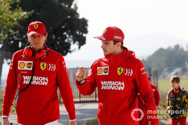 John Elkann, Presidente FIAT e Charles Leclerc, Ferrari