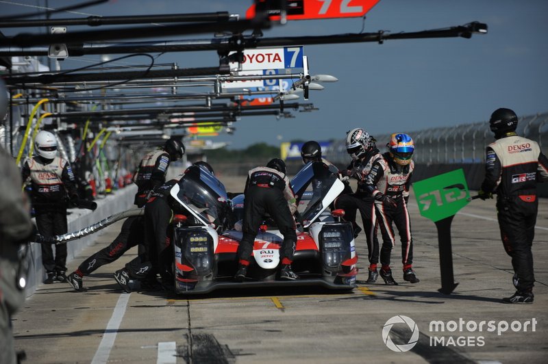 #7 Toyota Gazoo Racing Toyota TS050: Mike Conway, Jose Maria Lopez, Kamui Kobayashi