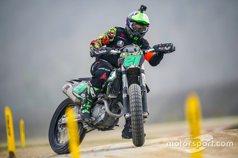 Franco Morbidelli in actie