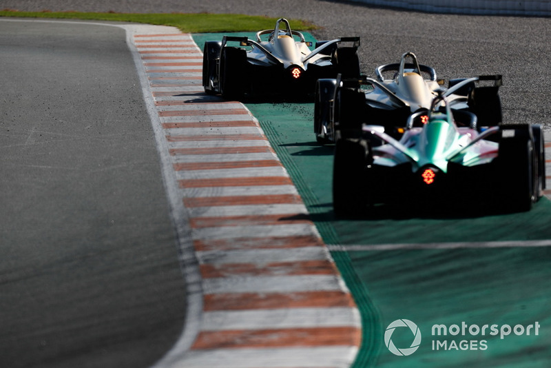 Andre Lotterer, DS TECHEETAH, DS E-Tense FE19, Jean-Eric Vergne, DS TECHEETAH, DS E-Tense FE19, Lucas di Grassi, Audi Sport ABT Schaeffler, Audi e-tron FE05