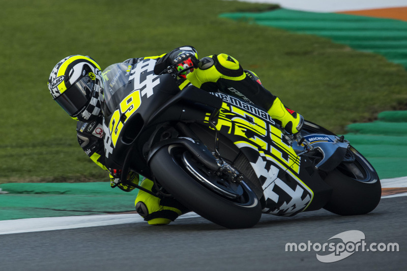 Andrea Iannone (Aprilia Racing Team Gresini) a essayé la RS-GP pour la première fois