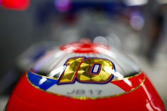 Le casque de Pierre Gasly, Scuderia Toro Rosso