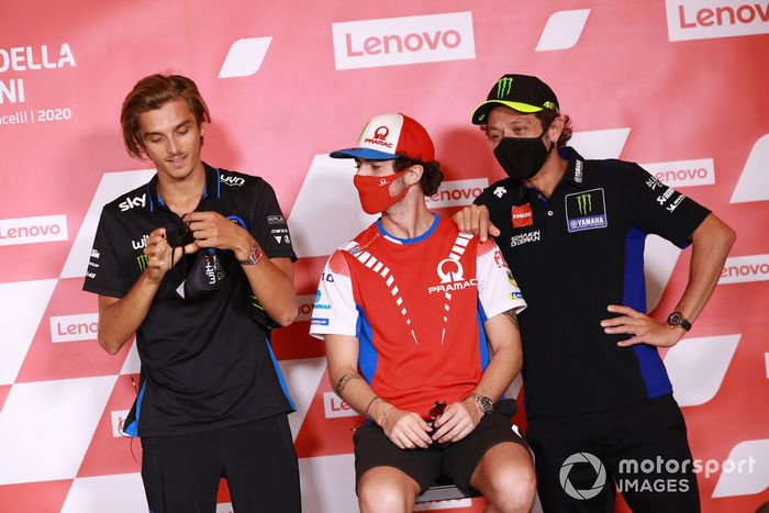 Luca Marini, Sky Racing Team VR46, Francesco Bagnaia, Pramac Racing, Valentino Rossi, Yamaha Factory Racing