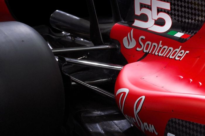 Ferrari SF-23. detalle