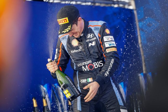 Podio: Craig Breen, Hyundai World Rally Team