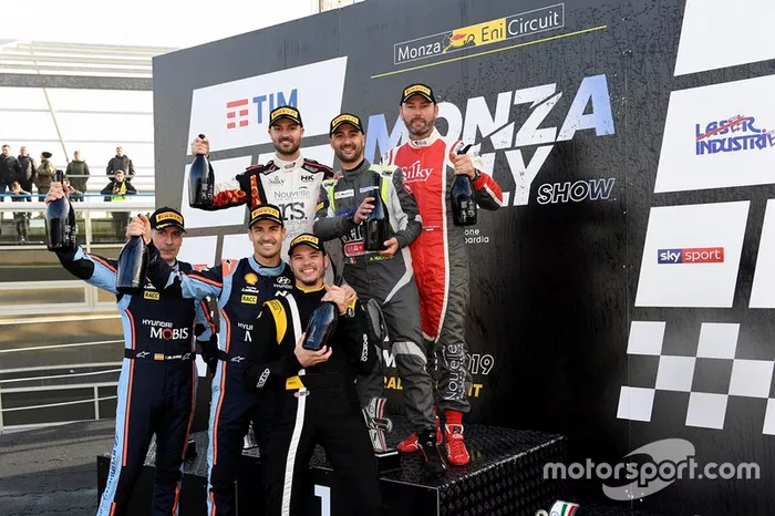 Podio del Monza Rally Show