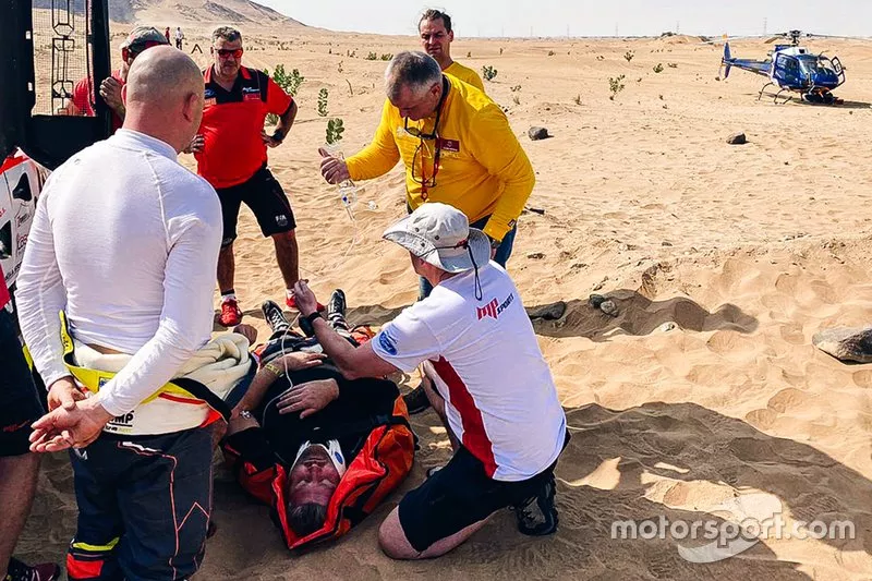 Accidente del #339 Ford: Martin Kolomy, Jiri Stross