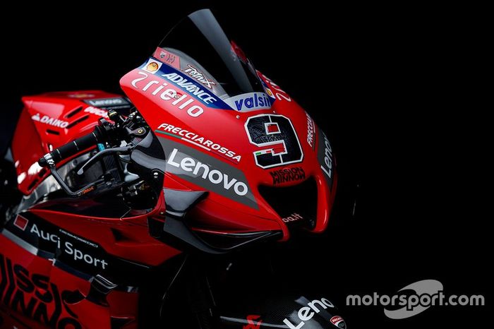 Dettagli della Ducati Desmosedici GP20