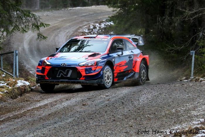 Ott Tanak, Martin Jarveoja, Hyundai i20 Coupe WRC