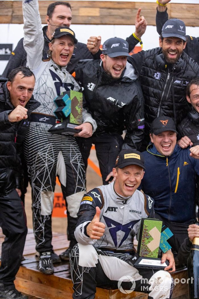 Jutta Kleinschmidt, Mattias Ekstrom, ABT CUPRA XE, 2ª posición, 