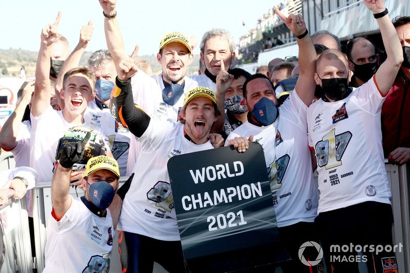 Campeón Mundial 2021 Remy Gardner, Red Bull KTM Ajo