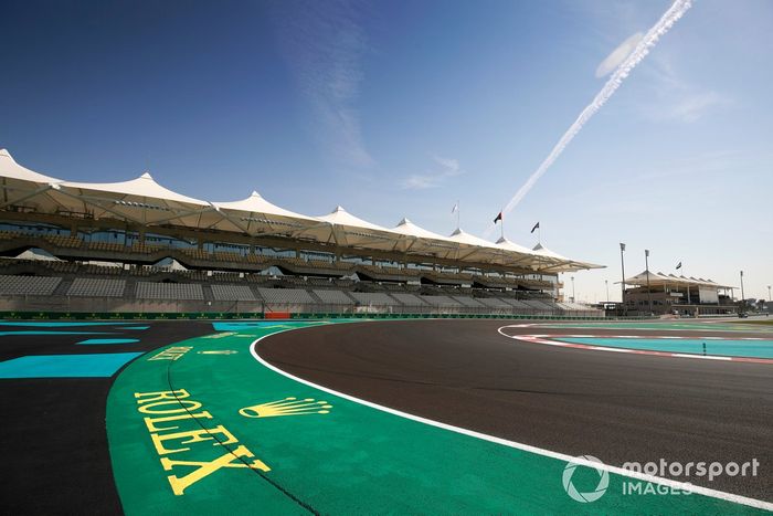 Vista general del circuito Yas Marina