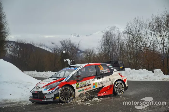 Elfyn Evans, Scott Martin, Toyota Gazoo Racing WRT Toyota Yaris WRC