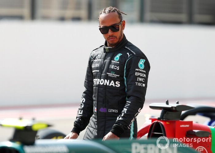 Lewis Hamilton, Mercedes W12 