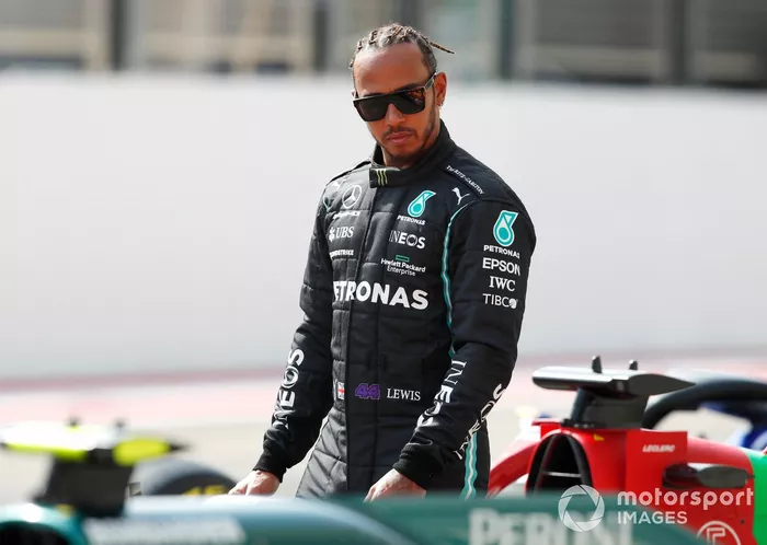 Lewis Hamilton, Mercedes W12 