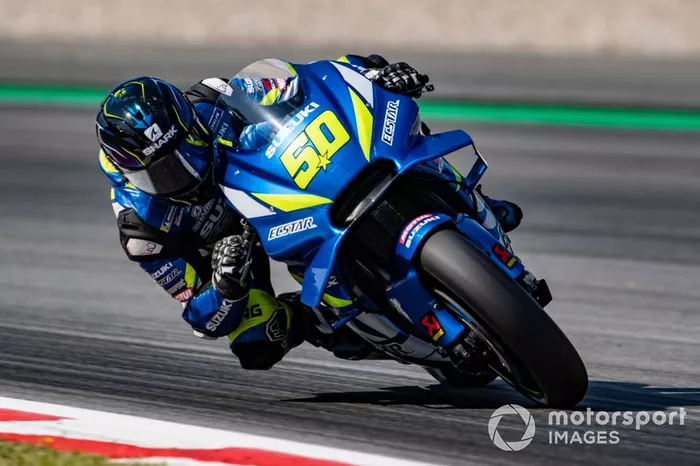 Sylvain Guintoli, Team Suzuki MotoGP - 1 caída (wildcard)