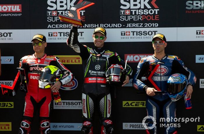 Alvaro Bautista, Aruba.it Racing-Ducati Team, Jonathan Jonathan Rea, Kawasaki Racing, Marco Melandri, GRT Yamaha WorldSBK