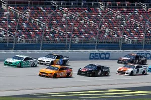  Clint Bowyer, Stewart-Haas Racing, Ford Mustang Toco Warranty  Joey Logano, Team Penske, Ford Mustang MoneyLion  Daniel Suarez, Stewart-Haas Racing, Ford Mustang Coca-Cola Orange Vanilla  Brad Keselowski, Team Penske, Ford Mustang Snap on