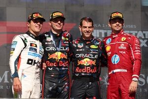 Charles Leclerc, Ferrari, Lando Norris, McLaren, Max Verstappen, Red Bull Racing