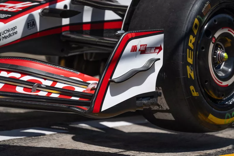Haas VF-25 technical detail