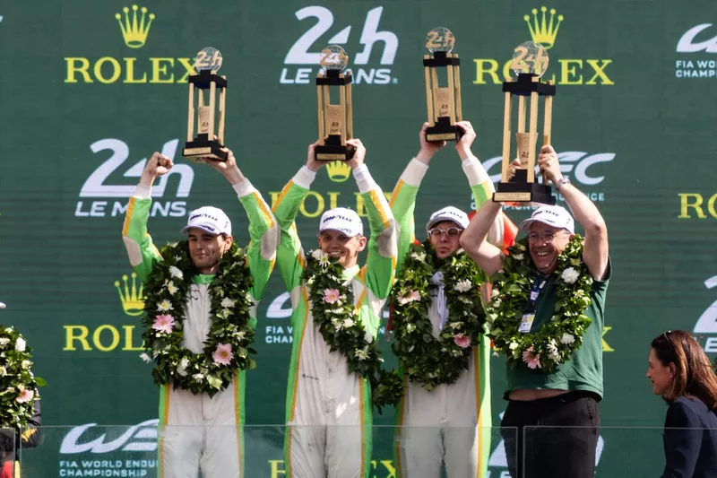  Podium LMP2 : Vainqueur de la course #43 Inter Europol Competition Oreca 07 - Gibson : Jakub Smiechowski, Tom Dillmann, Nick Yelloly