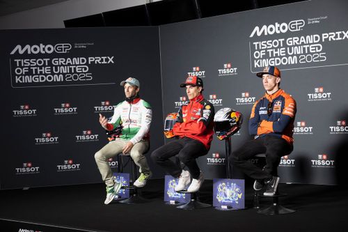 Johann Zarco, Equipo LCR Honda, Pedro Acosta, Red Bull KTM Factory Racing, Marc Márquez, Equipo Ducati