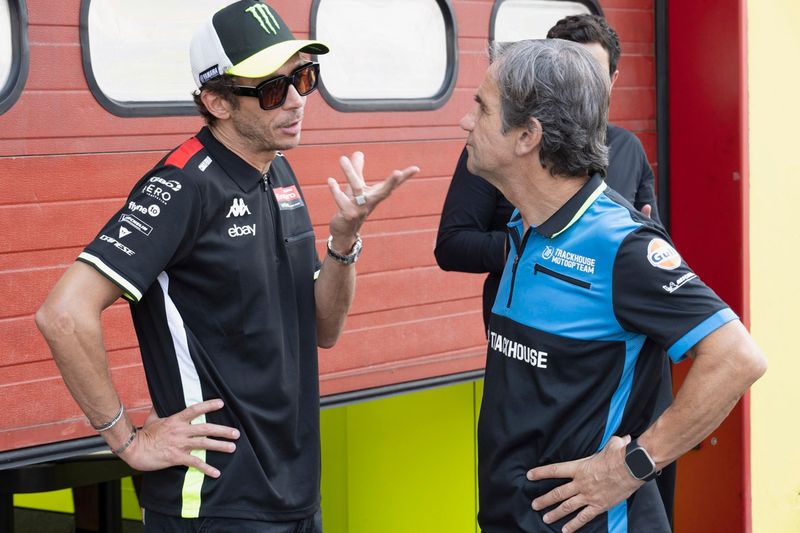 Valentino Rossi, VR46 Racing Team, Davide Brivio, directeur de l'équipe Trackhouse Racing