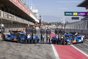 #35 Alpine A424: Paul-Loup Chatin, Charles Milesi, Ferdinand Habsburg, #36 Alpine A424: Nicolas Lapierre, Matthieu Vaxiviere, Mick Schumacher