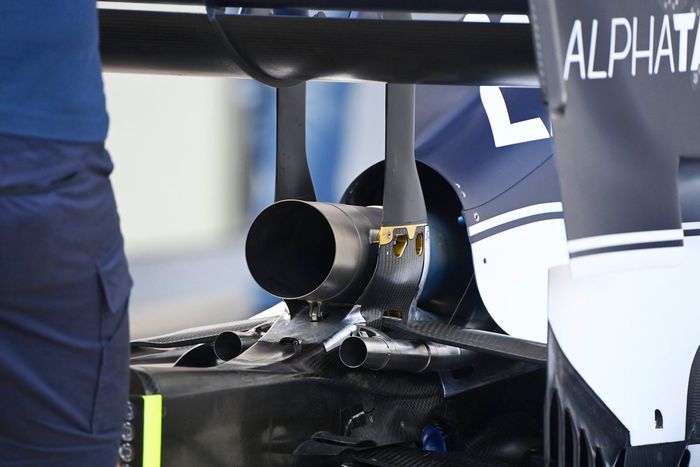 Detalle del AlphaTauri AT02