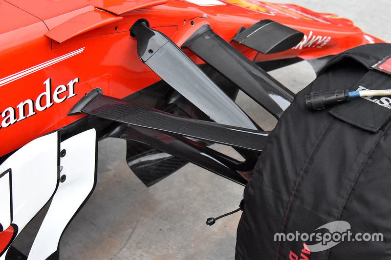 Ferrari SF70H ön süspansiyon