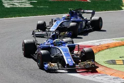  Marcus Ericsson, Sauber C36, Pascal Wehrlein, Sauber C36