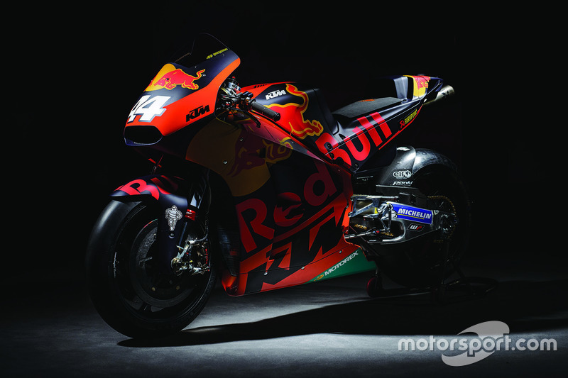 KTM RC16 con la que el Red Bull KTM Factory Racing debuta en el mundial de MotoGP