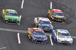 J.J. Yeley, Tommy Baldwin Racing, Chevrolet; Danica Patrick, Stewart-Haas Racing, Ford