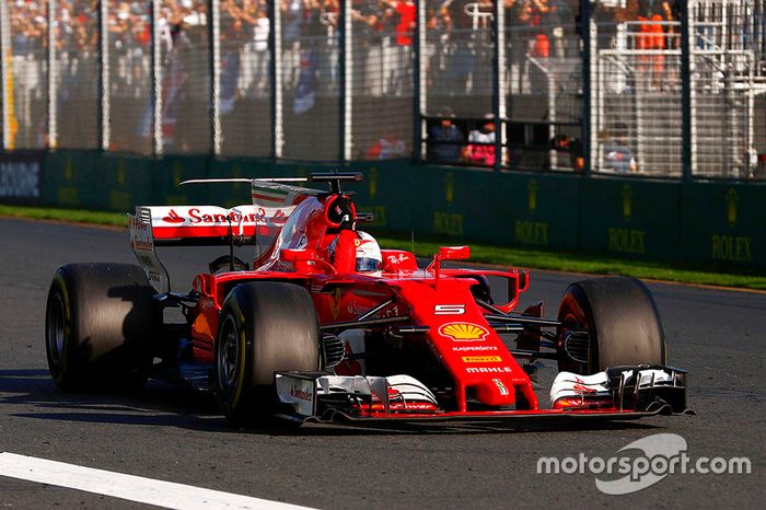 Ganador, Sebastian Vettel, Ferrari SF70H