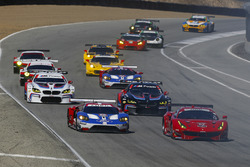 GTLM start: #62 Risi Competizione Ferrari 488 GTE: Тоні Віландер, Джанкарло Фізікелла лідирують