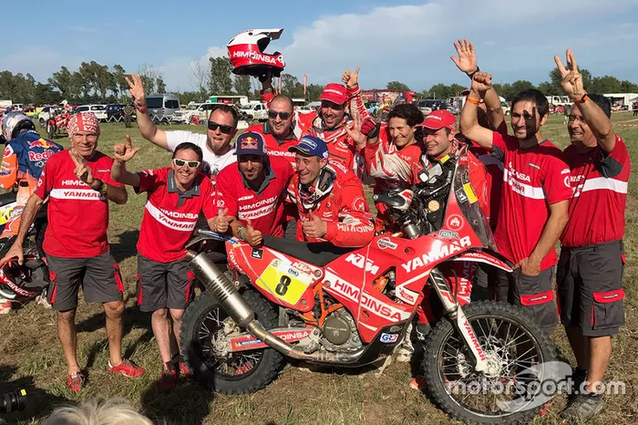Himoinsa Racing Team celebración
