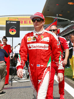 Kimi Raikkonen, Ferrari in griglia