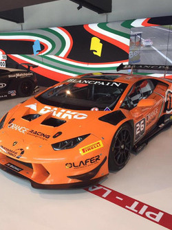 Lamborghini Huracan LP620-2 Super Trofeo, Orange1 Racing, la livrea dedicata a Ferruccio Lamborghini
